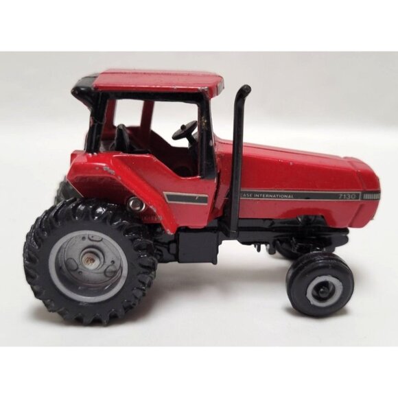 Vintage Ertl Case International 7130 Diecast 1:64 Red Tractor Farm Toy - Picture 3 of 6